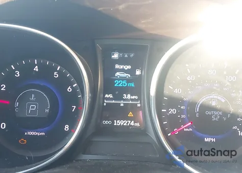 2014 Hyundai Santa Fe Sport 2.0L Turbo z USA, uszkodzony, nr VIN 5XYZUDLA2EG185290